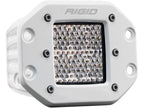 Rigid Industries Marine - Flush Mount - Dually - 60 Deg. Lens - Single for offroad lighting and electrical needs.