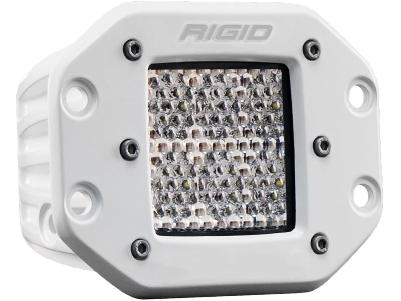 Rigid Industries Marine - Flush Mount - Dually - 60 Deg. Lens - Single for offroad lighting and electrical needs.
