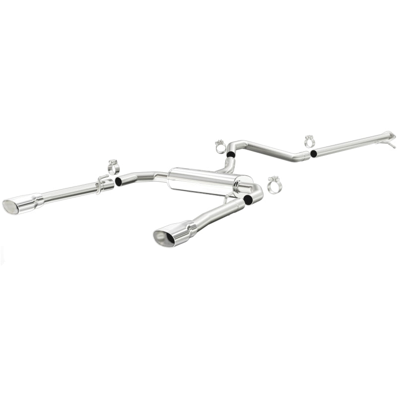 MagnaFlow 13 Dodge Dart L4 1.4L T/C Dual Split Rear Exit Stainless Cat Back Perf Exhaust Secondary image
