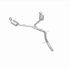 MagnaFlow 18-19 Audi A5 Dual Exit Polished Stainless CatBack Exhaust - 3in Main Piping Diameter