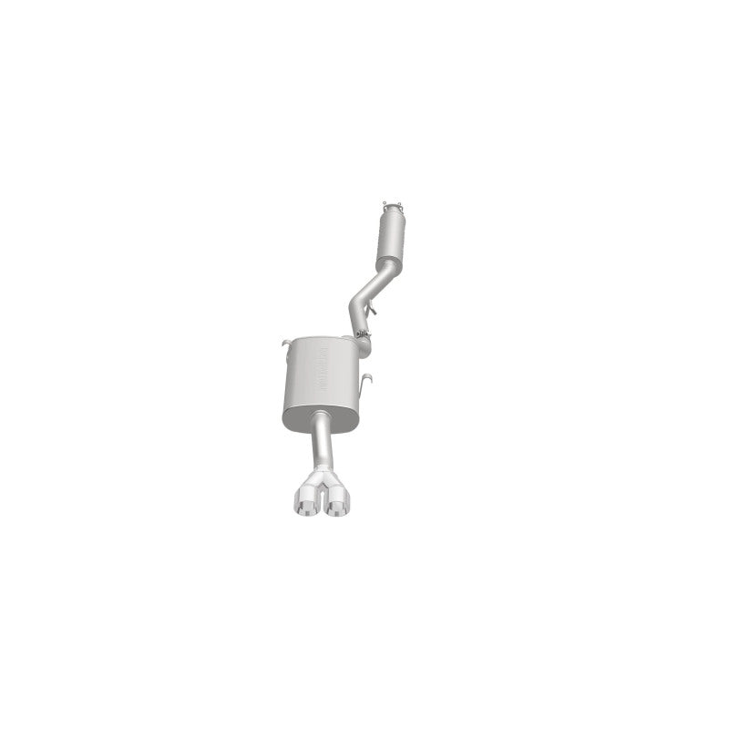MagnaFlow SYS C/B 84-87 BMW 325E 2.7L / 86-87 BMW 325ES 2.7L Single Rear Exit exhaust system image