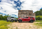 N-Fab EPYX 10-20 Toyota 4Runner 4 Door SUV - Tex. Black with offroad trucks