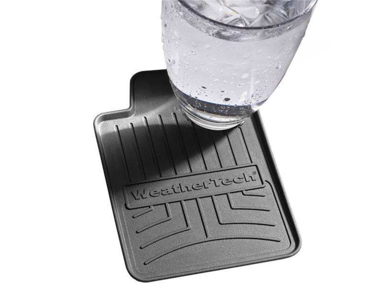 WeatherTech Drink Coasters Set of 4 Black Secondary image