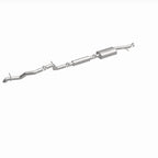 MagnaFlow 12-18 Jeep Wrangler 2.5in Overland Series Cat-Back Exhaust for offroad performance upgrades.