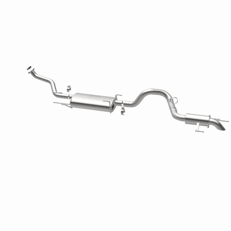 Magnaflow 24+ Toyota Land Cruiser Overland Cat-Back Exhaust System for offroad performance upgrade.