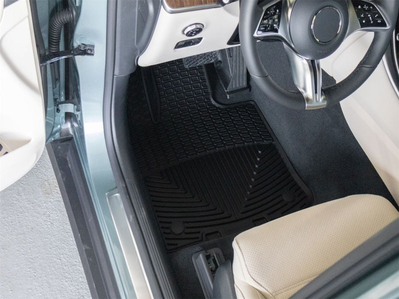 WeatherTech 24-26 Mercedes-Benz AMG GLC 43 Coupe 1st Row Front All-Weather Floor Mats 2pc - Black Secondary image