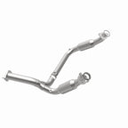 MagnaFlow Conv DF 07-09 Chevy/GMC Silverado/Suburban/Sierra/Tahoe/Yukon exhaust pipe with stainless steel design.