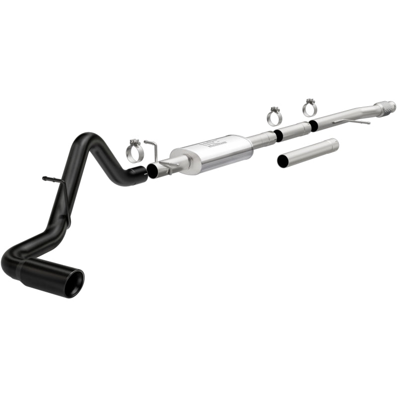 MagnaFlow 2019 Chevy Silverado 1500 V8 5.3L / V6 4.3L Street Series Cat-Back Exhaust w/ Black Tip Secondary image