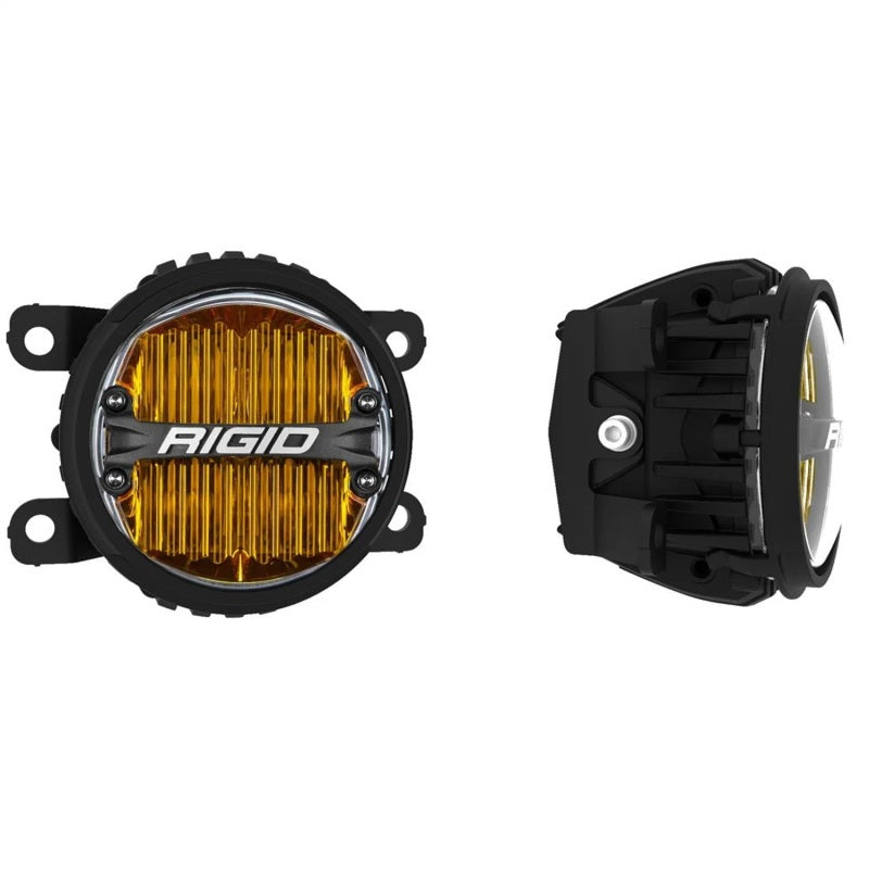 Rigid Industries 12-18 Subaru BRZ / 12+ WRX STI s360-Series 4in LED SAE J583 Fog Light kit - Yellow Secondary image