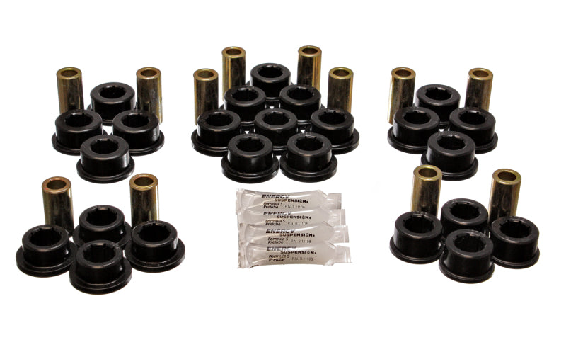 Energy Suspension 87-92 Toyota Supra Black Rear Control Arm Bushing Set for offroad performance upgrades