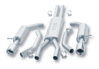 Borla 02 Ford Thunderbird SS Catback Exhaust system components.
