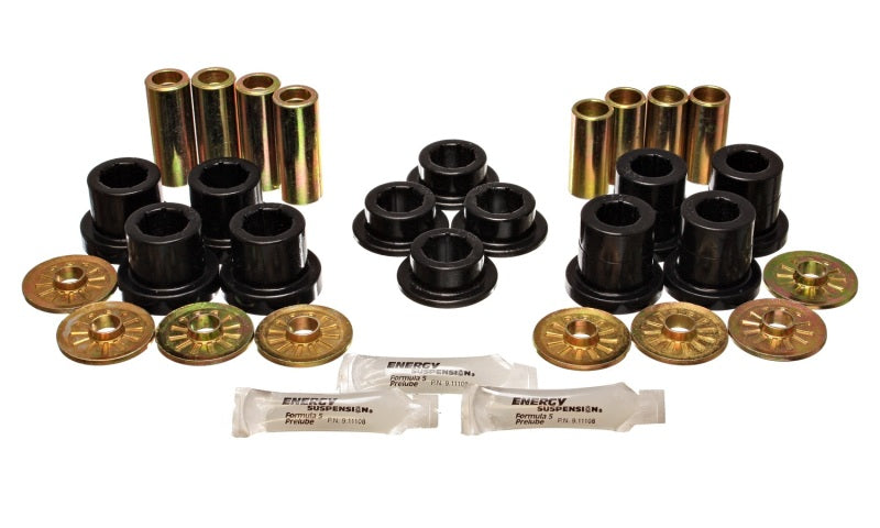 Energy Suspension 92-02 Dodge Viper Black Front Control Arm Bushing Set for performance offroad upgrades.