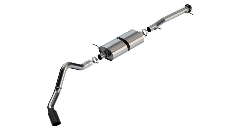 Borla 20-22 Chevrolet/GMC Silverado/Sierra 6.6L T-304 SS Cat-Back S-Type Exhaust - Brushed Secondary image