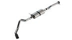 Borla 20-22 Chevrolet/GMC Silverado/Sierra 6.6L T-304 SS Cat-Back S-Type Exhaust - Brushed for offroad performance upgrades.