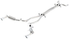 Borla 10-13 Chevy Camaro SS 6.2L 8cyl Aggressive Catback Exhaust components