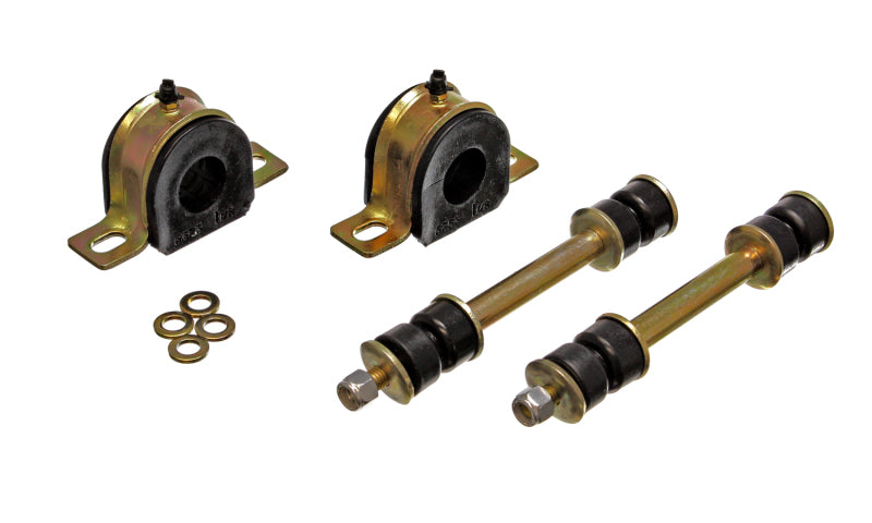 Energy Suspension GM 1-1/8in Greaseable S/B Set - Black for offroad performance upgrades