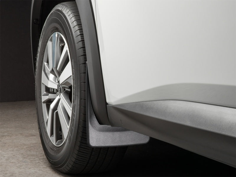 WeatherTech 22-23 Nissan Pathfinder Front No Drill MudFlaps - Black Secondary image