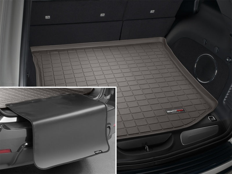 WeatherTech 2011+ Jeep Grand Cherokee Cargo With Bumper Protector - Cocoa Secondary image
