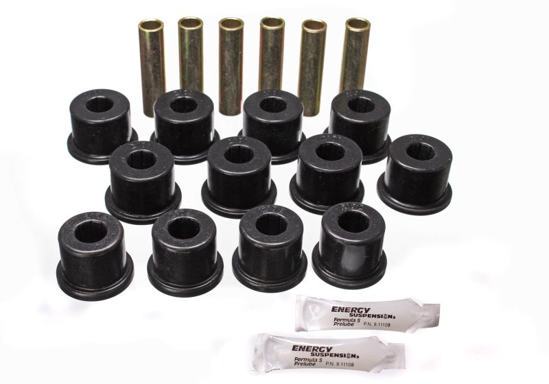 Energy Suspension Rear Spring Set - Black components for offroad performance upgrades
