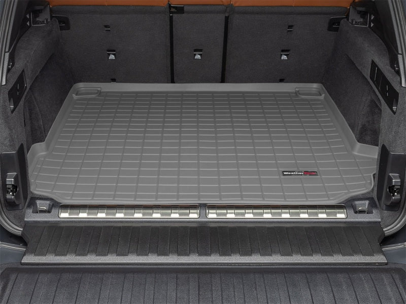 WeatherTech 2021+ BMW X5 45e Cargo Liners - Grey Secondary image