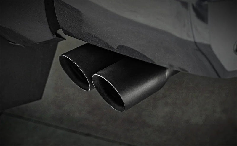 Magnaflow 2024 Toyota Tacoma Speq Series Cat-back Exhaust System (Black Tips) with sleek black tips for enhanced performance.