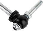 Fox 07-18 Jeep Wrangler JK 2.0 Performance Series 8.1in. TS Stabilizer 1 1/2in Tie Rod close-up view of steering component.