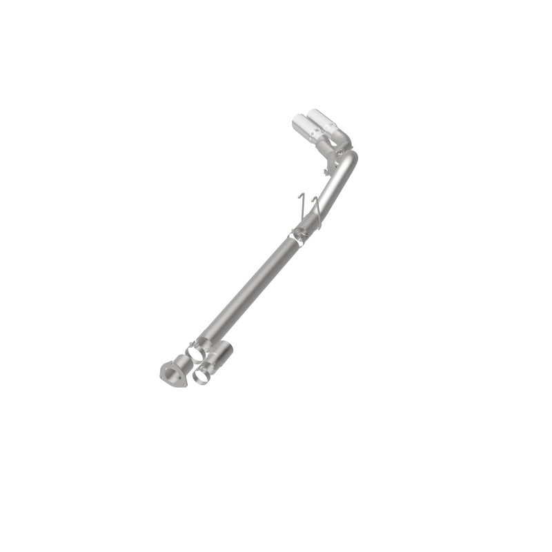 MagnaFlow 08-17 Ford F-250/F-350/F-450 4.6L/6.7 DPF-Back SS 4in Dual Single Passenger Side Rear Exit exhaust system