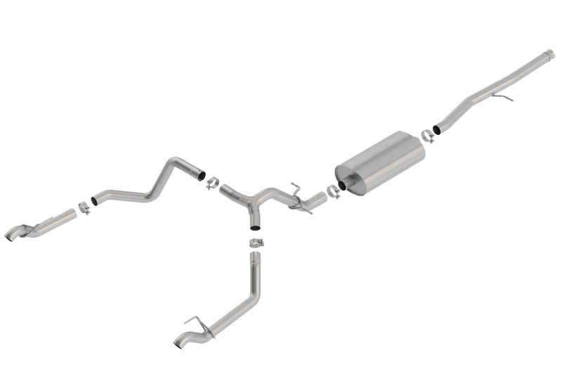 Borla 2019 Chevy Silverado 1500 5.3L V8 CC SB 147.4in WB Touring Cat-Back exhaust system parts
