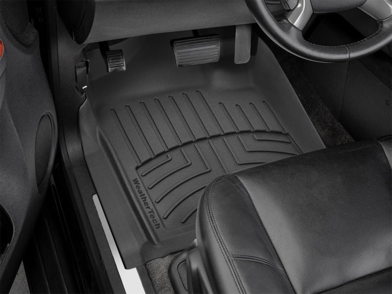 WeatherTech 08-13 Chevrolet Avalanche Front FloorLiner HP - Black for vehicle protection