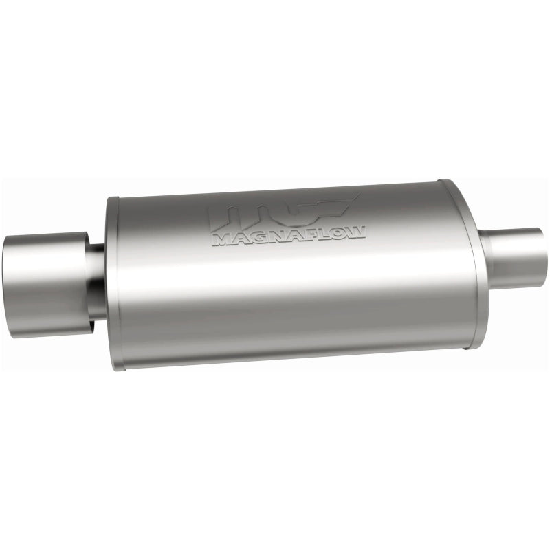 MagnaFlow Muffler W/Tip Mag SS 14X5X8 2.25/4. for offroad parts
