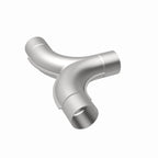MagnaFlow Smooth Trans T 2.50inch SS 90/90 deg. exhaust pipe for offroad performance upgrades.
