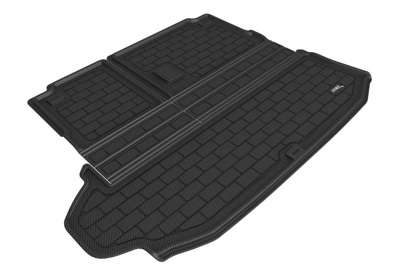 3D MAXpider 20-21 Toyota Highlander No Subwoofer Kagu Seat Back Protector Cargo Liner - Black Main image