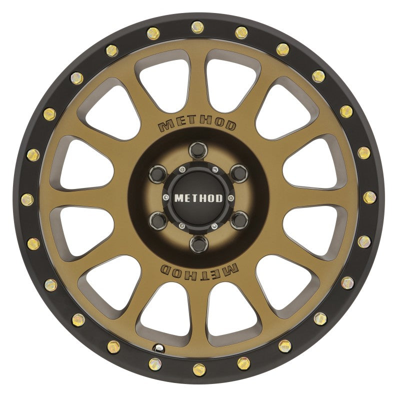Method MR305 NV 18x9 0mm Offset 6x5.5 108mm CB Method Bronze/Black Street Loc Wheel Secondary image