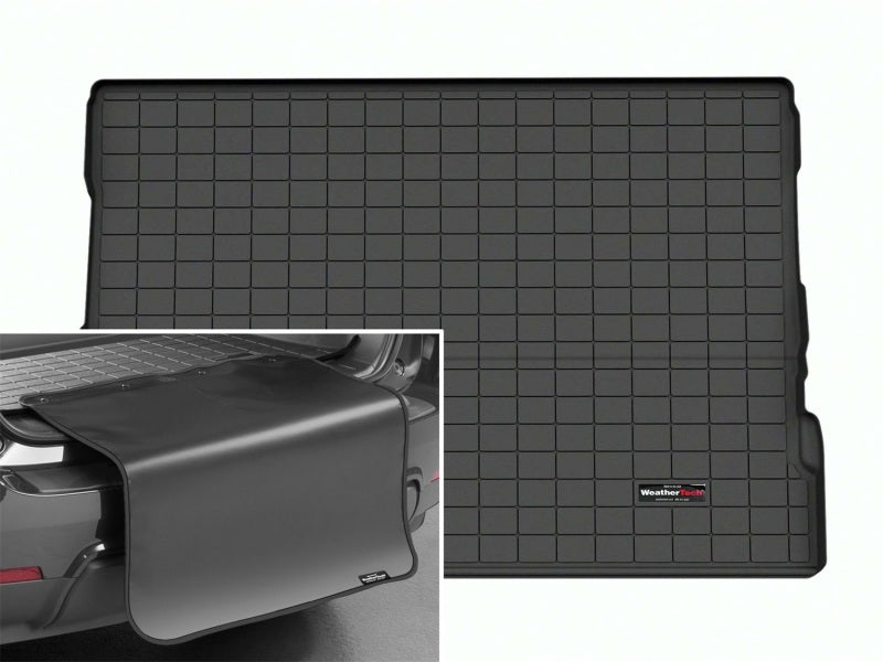 WeatherTech 23-26 Toyota Sequoia Trunk Cargo Liner w/Bumper Protector - Black Secondary image
