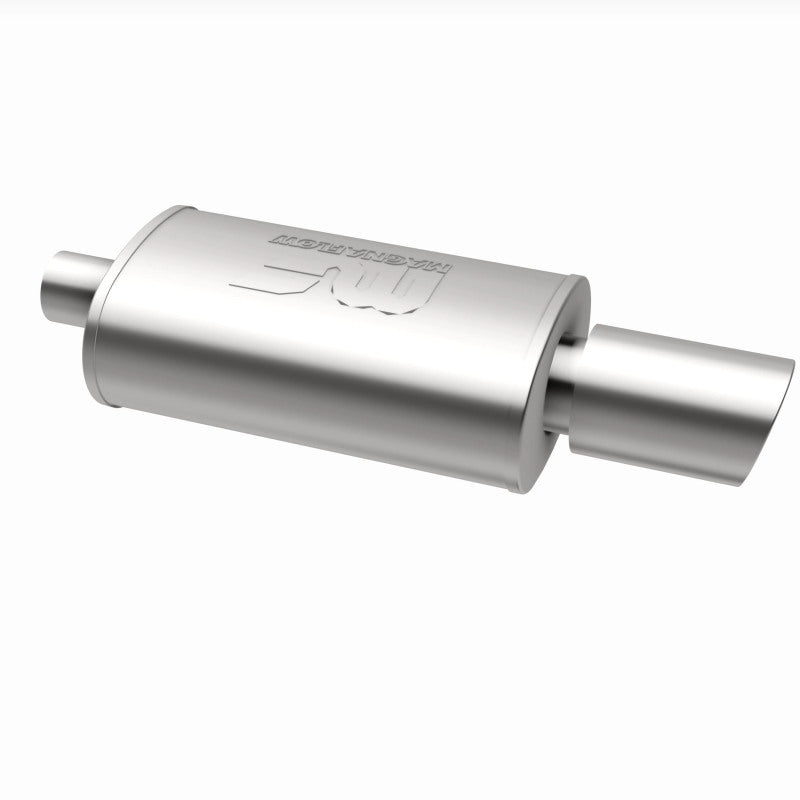 MagnaFlow Muffler W/Tip Mag SS 14X5X8 2.25/4. for offroad performance upgrades