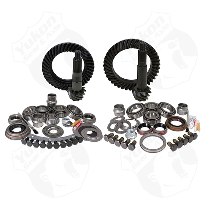 Yukon Gear & Install Kit For Dana 30 Front / Dana 44 Rear Jeep TJ 4.88 Ratio Secondary image