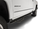 N-Fab Nerf Step 2019 Chevy/GMC 1500 Crew Cab - Cab Length - Tex. Black - 3in. installed on HD truck side