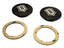 ICON Tubular Upper Control Arm Billet Cap Set with gaskets