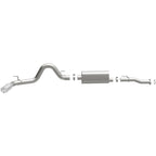 MagnaFlow Cat-Back 2016 Toyota Tacoma 3.5L V6 SS 3in Single Pass Side Exit Rear 4in Tip components