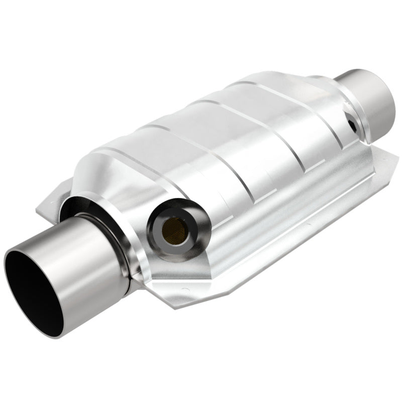 MagnaFlow Universal Catalytic Converter 2.5 W/Dual O2 Boss Secondary image