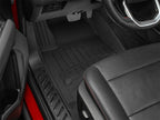 WeatherTech 2023 GMC Canyon / Chevrolet Colorado (w/ Carpet) CrewCab Front FloorLiner HP - Black in vehicle interior.