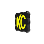 KC HiLiTES FLEX ERA 1 Single Light Cover ONLY (Black/Yellow KC Logo) for offroad lighting