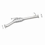 MagnaFlow Conv DF 93-95 Mazda RX7 1.3L catalytic converter