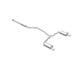 MagnaFlow Sys C/B 2015 Honda Accord 3.5L V6 2.5in SS Dual Split Rear Polished 4.5 Tip exhaust system