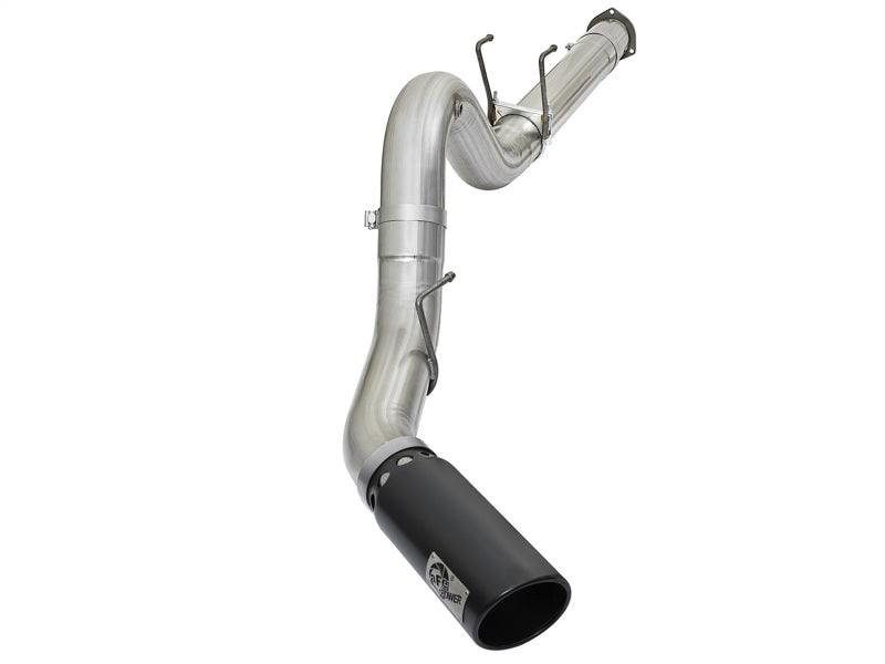 aFe ATLAS 5in DPF-Back Alum Steel Exhaust System w/Black Tip 2017 Ford Diesel Trucks V8-6.7L (td) Secondary image