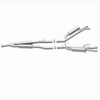 MagnaFlow Cat-Back Competition Exhaust 18-19 Kia Stinger L4-2.0LGAS Quad 2.5in Stainless Tips design view