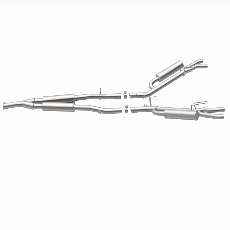 MagnaFlow Cat-Back Competition Exhaust 18-19 Kia Stinger L4-2.0LGAS Quad 2.5in Stainless Tips design view