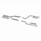 MagnaFlow 2017+ Dodge Challenger 409 SS Polished 3in Quad Tips Cat-Back Exhaust system components