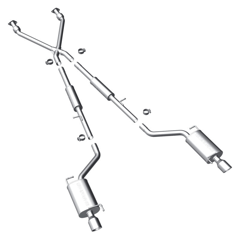 MagnaFlow SYS C/B 07-08 Infiniti G35 Sedan exhaust system components