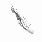 MagnaFlow 2024+ Chevy Silverado 2500HD/3500HD Pro Series Filter-Back Performance Exhaust system with polished tips.